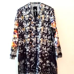 Pakistani tunic/dress, linen type fabric, G-Woman brand, M-12